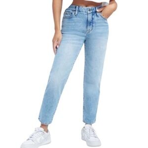 Good American Good Girl Light Wash Jeans 14/32 plus size